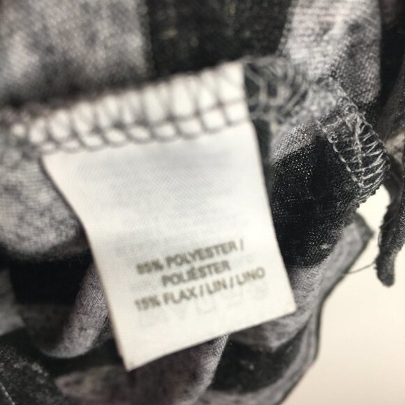 Victoria’s Secret Black/gray striped top - Picture 4 of 6